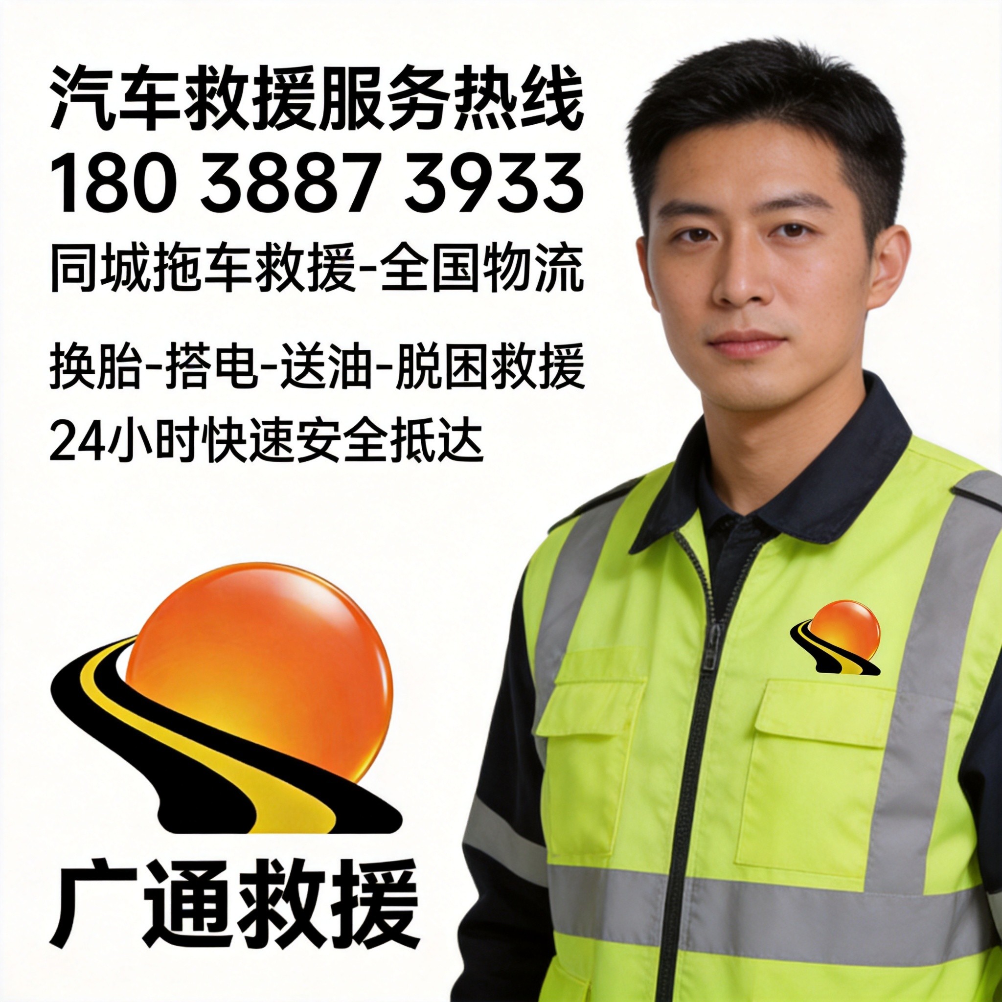救援车辆与道路救援服务场景